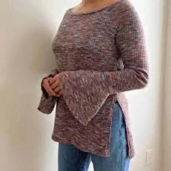 Anthropologie Tops - Anthropologie Akemi + Kin Size Small Off The Shoulder Bell Sleeves Top